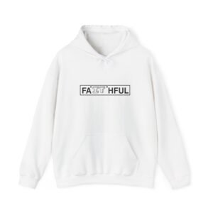 Faithful Hoodie — Minimal Faith Graphic Pullover