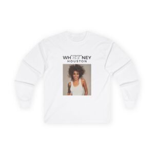 Retro Photo Long Sleeve Tee — Why”IT”ney Houston Tribute